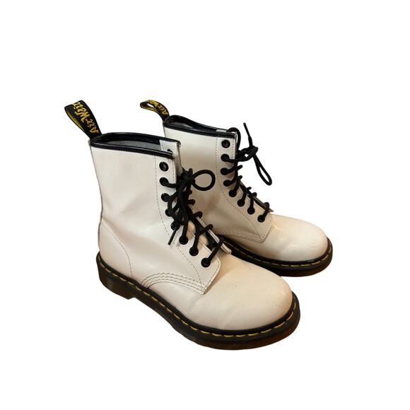 Doc Martens White 1460 size 37/6 US Ladies - Picture 1 of 8